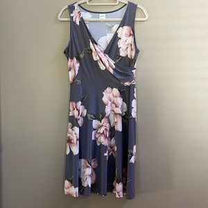 Wrap style Sleeveless dress